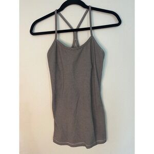 Lululemon Striped Tank Top Racerback Athletic Workout‎ Top